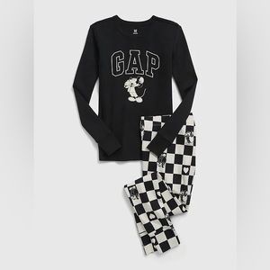 NWT | GAP | Disney Mickey Mouse Black and White PJs
